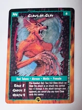 A Rare Red Talons Garou :  Claws-of-Clay from RaLV Equinox Expansion Set
