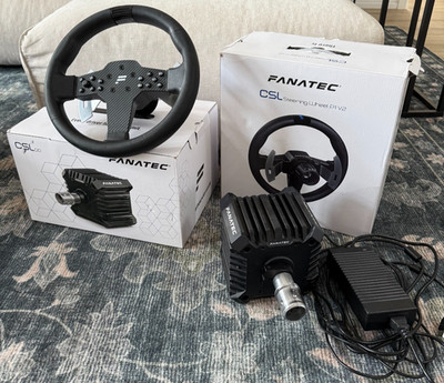 Fanatec CSL DD 8 Nm Boost Kit + CSL Elite Steering Wheel P1 V2 | Top Zustand