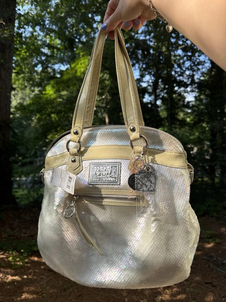 バッグ COACH POPPY Signature Check Glitter Bag Coach Poppy Sequin Bags & Handbags for Women for sale - eBay