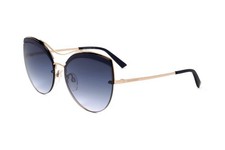 Ana Hickmann AH3207 D01 BLACK GOLD 59/18/145 WOMAN Sunglasses