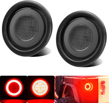 Smoked Lens 4 Inch LED Trailer Tail Lights 2P...