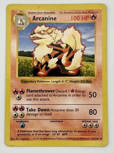 Arcanine Shadowless | eBay