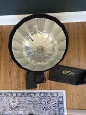 Glow EZ Lock Parabolic Softbox For XPLOR 300 / 400 Direct Mount (25.5" - Silver)