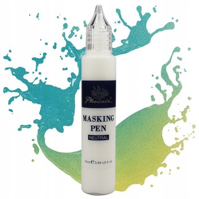 Maskierflüssigkeit Stift 25ml Phoenix Artist Transparent Gummi für Aquarell