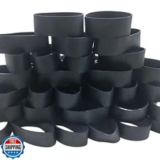 Heavy Duty Tactical Rubber Bands - Black Thick Wide Strong Elastic Industrial