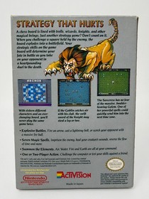 Archon (Nintendo NES) *CIB W/ REG. CARD - TESTED - AUTHENTIC*