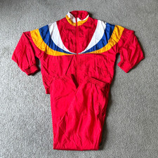 VTG 80s Rock Creek Casuals Women's 2 Piece Track Suit - Red - Size Large
