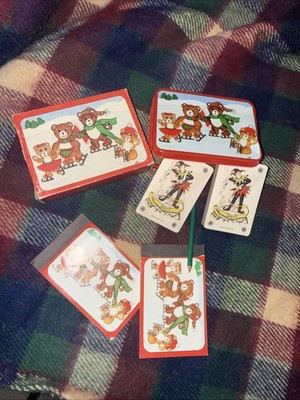 1986 Christmas Around the World Cards ~ 2 decks/scorecards/pencil (WTF10)