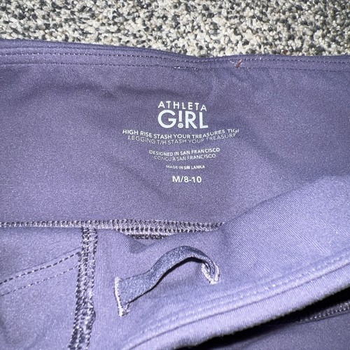 Athleta Girl Leggings Size 8/10 Lot Of 3 Pairs - Picture 5 of 8