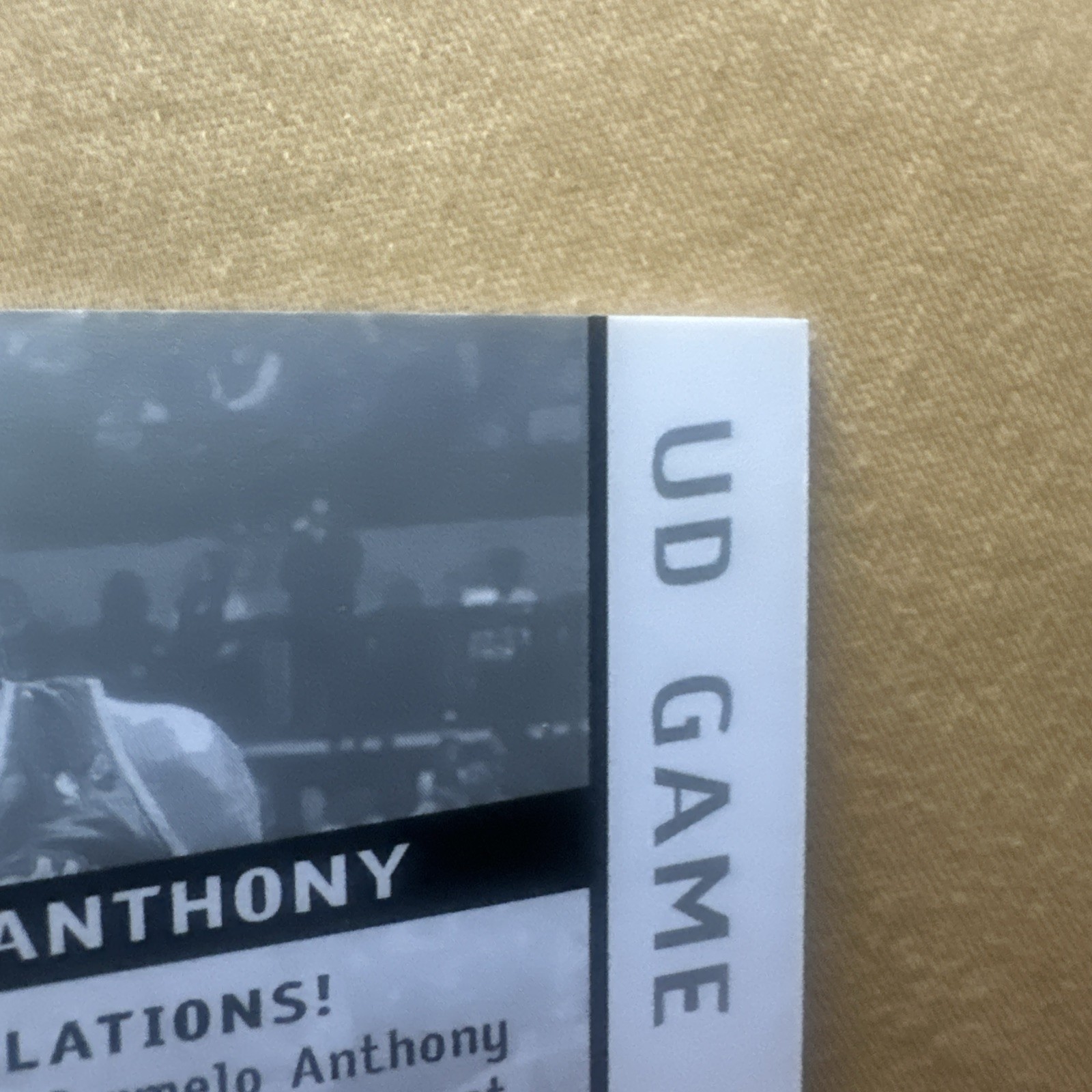 2008-09 Upper Deck #GA-CA Carmelo Anthony UD Game Jerseys view 8