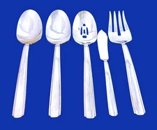 Oneida RENDITION Silverplate, Glossy, Community - 5 Piece Hostess Set