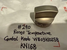 Temperature Control Knob WB03K10258 for GE Monogram ZGP364NDR1SS Range KN168