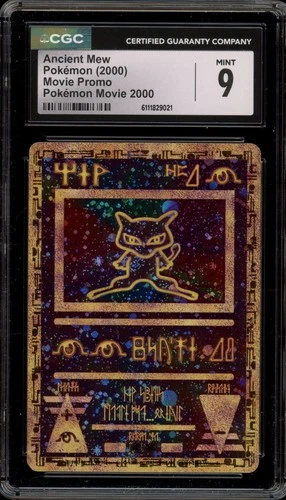 Pokemon Ancient Mew Movie 2000 Promo CGC 9 Mint