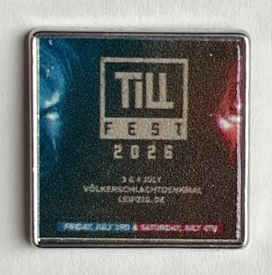 Pin Till Fest 2026 Rammstein Sänger Till Lindemann Sammleranfertigung