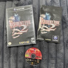 Resident Evil 2 Nintendo GameCube Complete Manual Case Disc