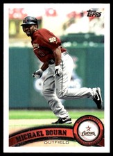 Michael Bourn 2011 Topps #509 Houston Astros MLB READ FREE SHIPPING AutographDen