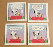 1989 vintage Springbok puzzle Snoopy- It Takes all Kinds- complete w inserts