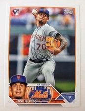 2023 Topps Series 2 Baseball #615 Jose Button RC New York Mets Pitcher 