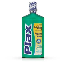 Plax Oral Care Rinse Mouthwash, Refreshing Soft Mint Flavor, 24 Oz (710ml) Each
