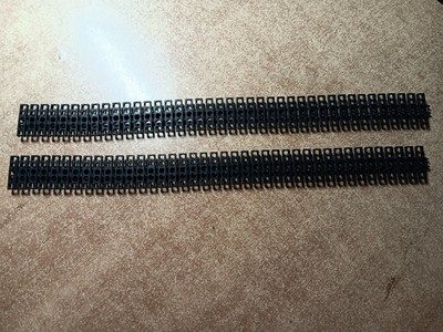 LEGO BULK LOT OF 80 BLACK TECHNIC LINK TREAD #3873