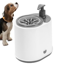 Pfotenreiniger für Hunde, elektrisch, tragbar, automatischer Krallenwascher, we