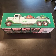 NEW IN BOX HESS Flatbed Toy Truck With Hot Rods 2022 NIB 