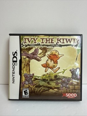 Ivy the Kiwi (Nintendo DS, 2010) - Complete in Box CIB Authentic XSeed