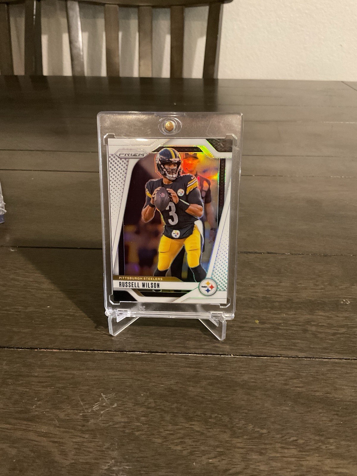 2024 Panini Prizm #240 Russell Wilson White #/35