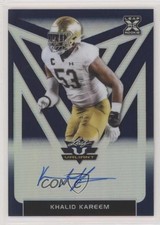 2020 Leaf Valiant Blue 1/25 Khalid Kareem #BA-KK1 Auto w6g