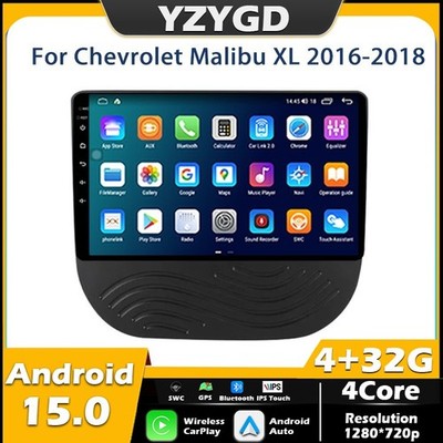 For Chevrolet Malibu XL 2016-2018 Carplay/Android Auto touch screen GPS Car Navi