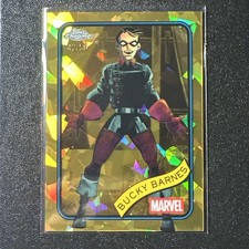 2025 Topps Marvel Chrome Sapphire - (Bucky Barnes) GOLD (12/50) #124