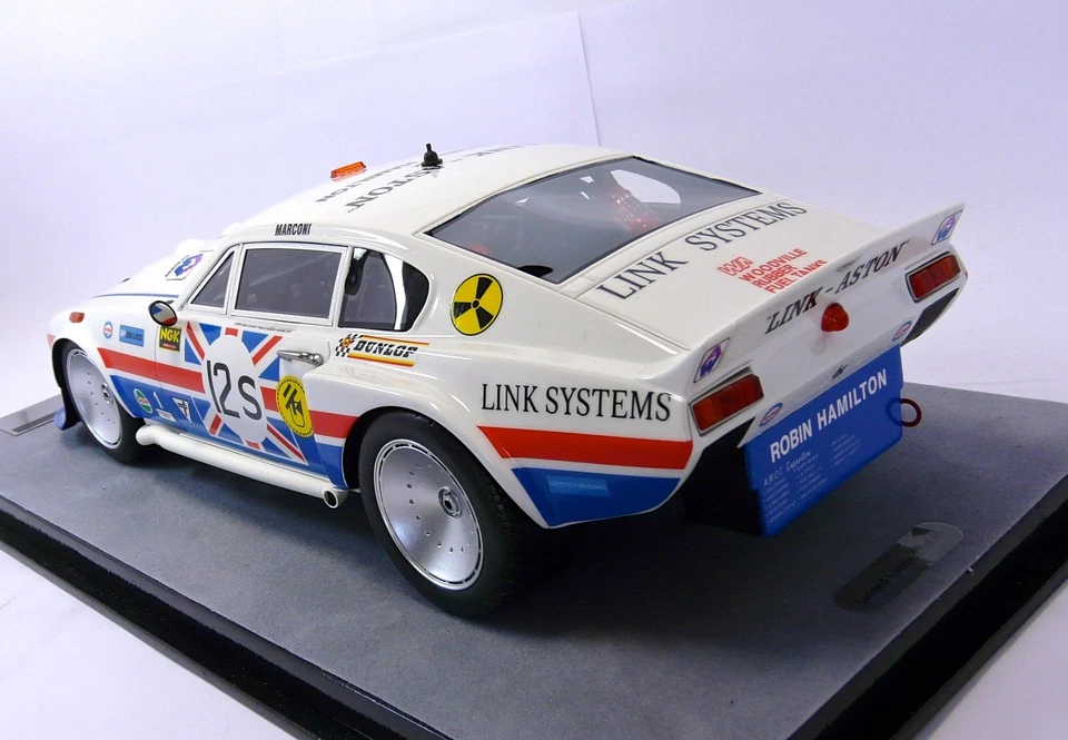 ASTON MARTIN AM V8 Silverstone 6h  1979  LTD 80 pcs TECNOMODEL 1:18 - Immagine 4 di 4