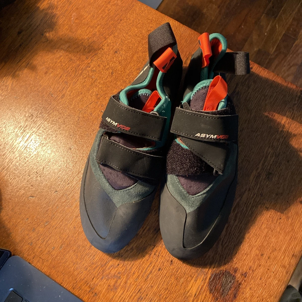 Five Ten Climbing Shoes in Black and Olive Men Size 41.5 US 8.5 Lace Up USA Made Five Ten Green Climbing Shoes for Men for sale | eBay main image 4