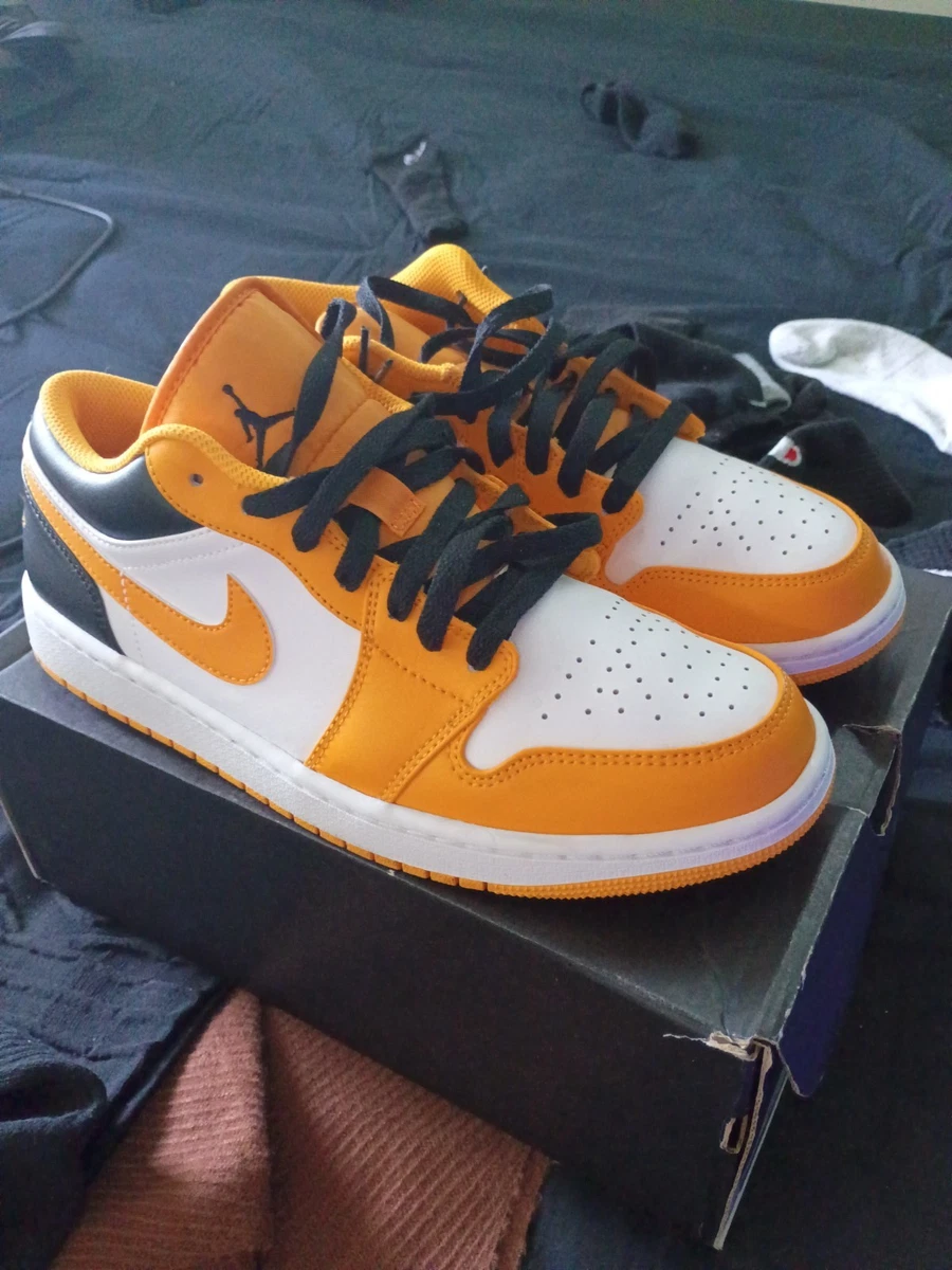 Jordan 1 Low Black Gold for Sale | Authenticity Guaranteed | eBay