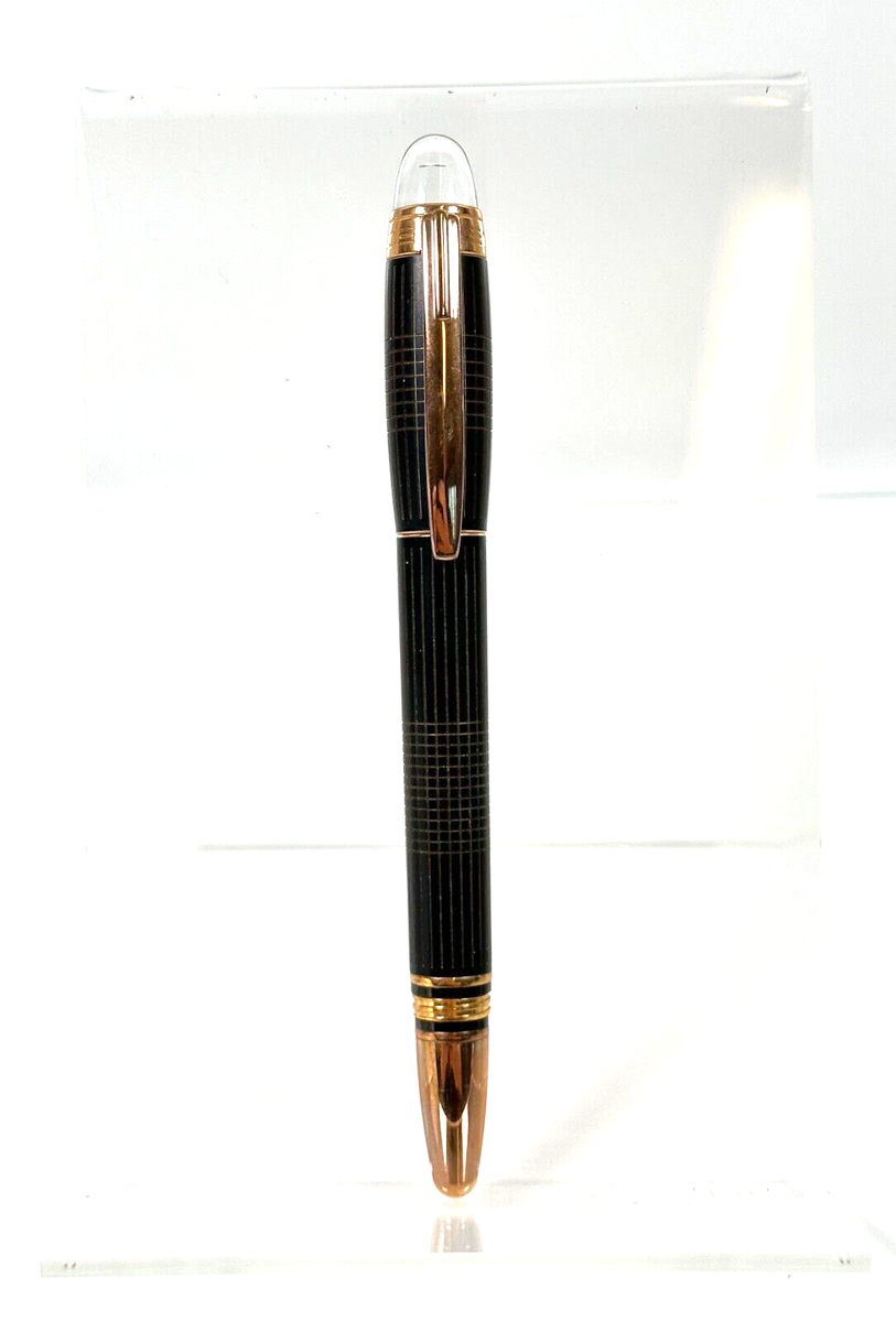 Mont Blanc StarWalker Fineliner ゴールド Montblanc Starwalker Rose Gold Plated Fineliner Unisex Pen | eBay