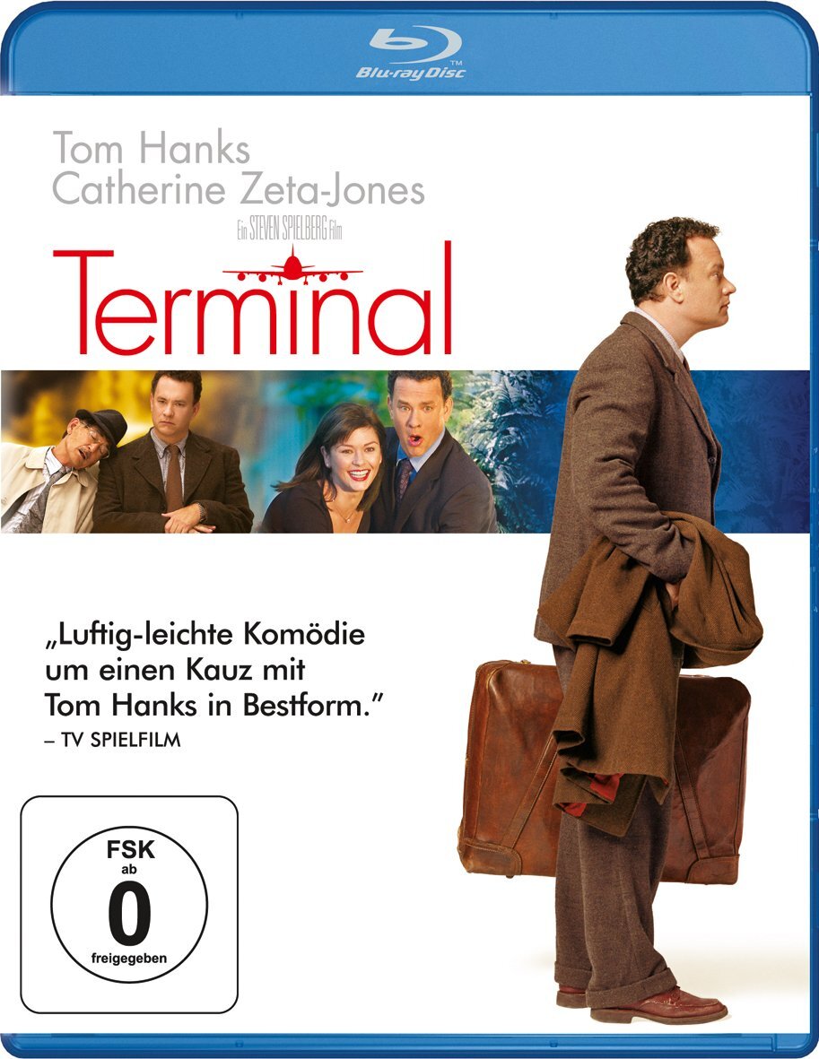 Terminal (Blu-ray) Hanks Tom Tucci Stanley McBride Chi Zeta-Jones Catherine Luna