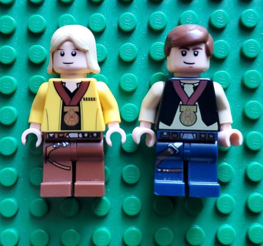 Star Wars Lego Minifigure Lego Han Solo With Medal Lego Star Wars