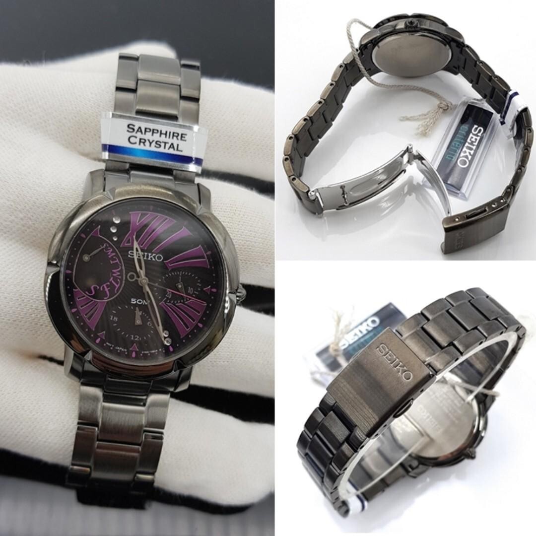 Seiko Criteria Chronograph 50m Quartz Ladies Watch SNT881P1 | eBay