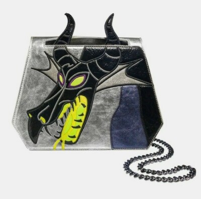 Danielle Nicole Disney Sleeping Beauty Maleficent Dragon Crossbody Bag Purse NEW