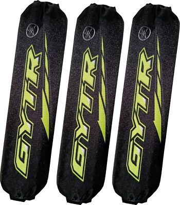 Black & Lime Yellow Shock Covers for Yamaha Raptor 700 RSE - 3 Pack
