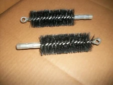 NEW METAL FLUE BRUSH 1-3/4 INCH     MEASURES 7-1/2 LONG X 1-3/4
