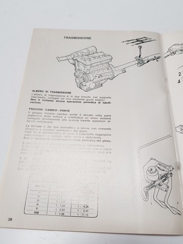 Manuale uso e manutenzione Alfa Romeo Alfetta copertina rossa nuovo edizione '72 - Foto 16 di 24