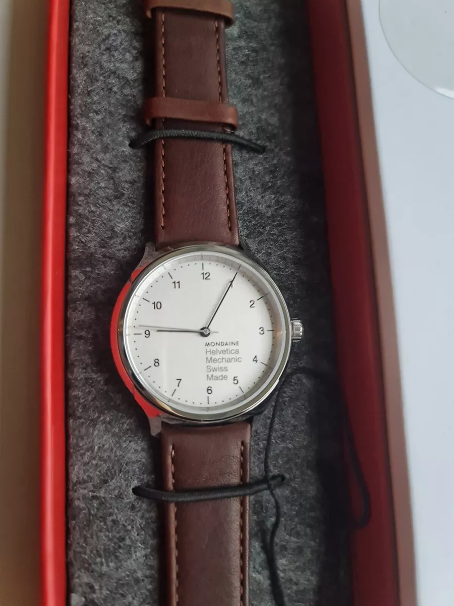 Mondaine helvetica mechanical sale