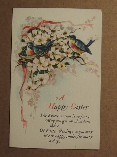 Choose One Vintage Easter Post Card, 13 Different Scenes of Chicks and Birds - Picture 10 of 13