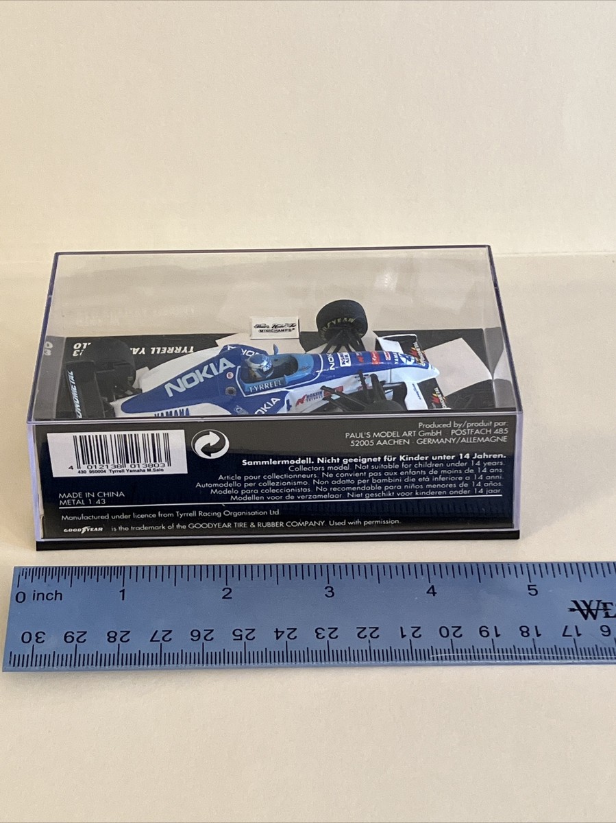 1/43 Minichamps F1 1995 Tyrrell Yamaha 023 #4 M. Salo 430950004 | eBay