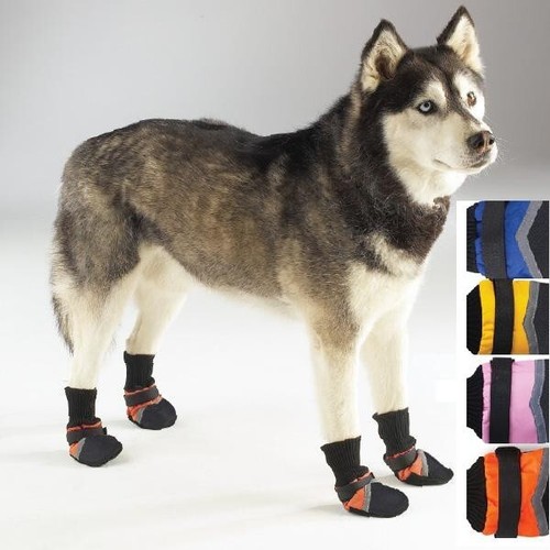 Guardian Gear Dog Boots 4 Colors 8 Sizes w/ reflective strips & non-slip soles - Picture 1 of 11
