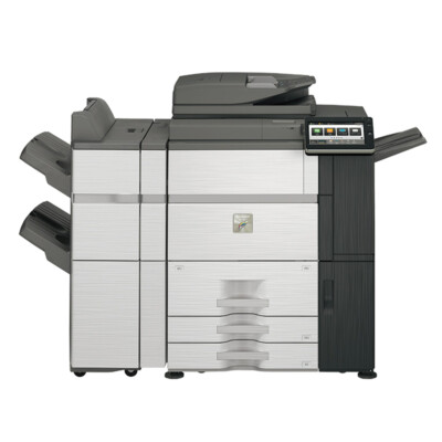 Sharp MX-7580N A3 A4 Color Laser MFP Printer Copier Scanner Stapling 75ppm 6580N