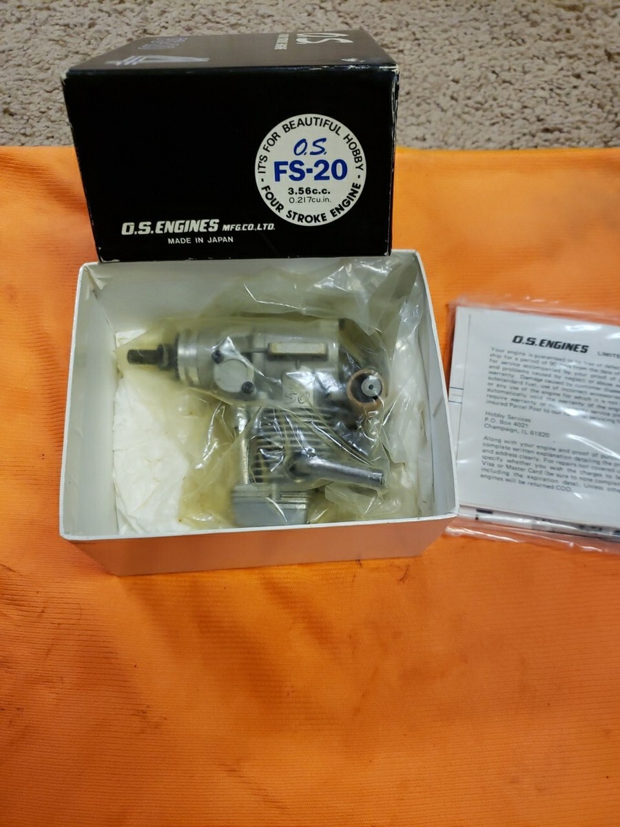 OS Engine - OS FS-20 four stroke motor - New! O24 | eBay