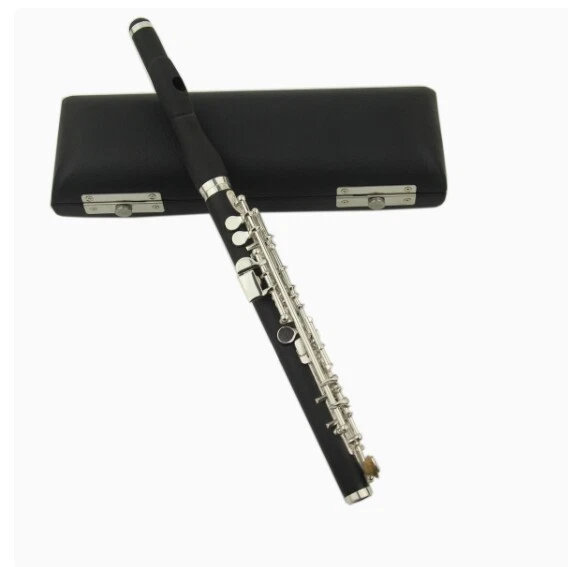 Advanced piccolo c llave plateada buen sonido compuesto cuerpo de madera Foto 3 de 4