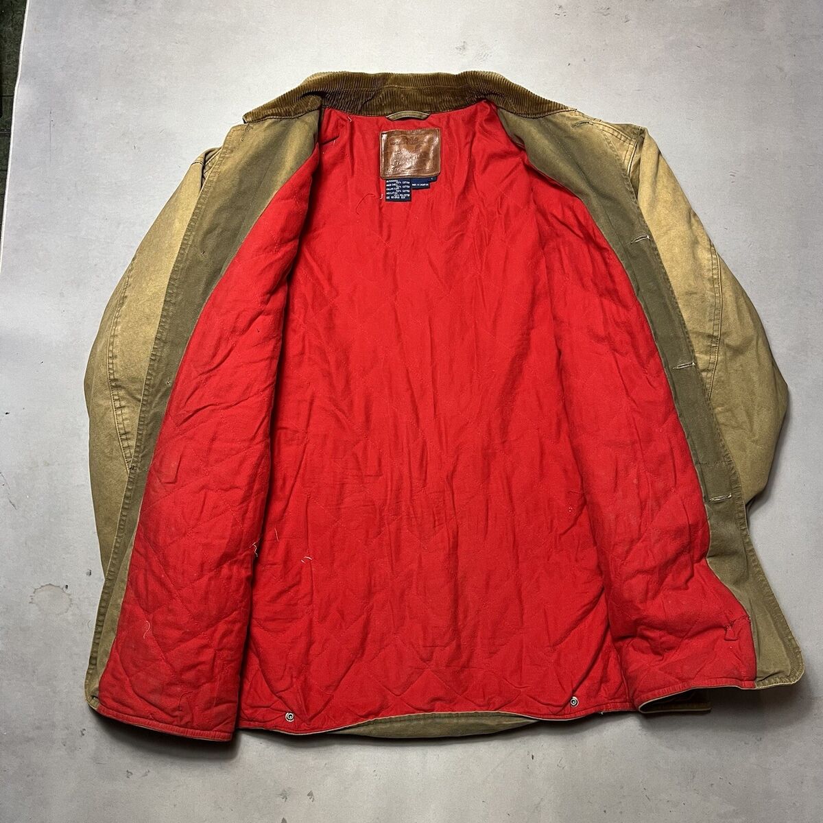 Vintage 90s Polo Sportsman Ralph Lauren Hunting Jacket Chore Coat Size  Large